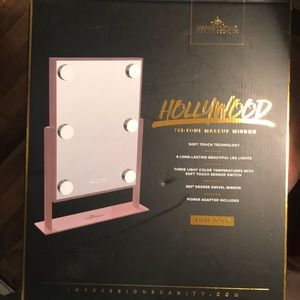 Impressions vanity. Company rose gold frame vanity